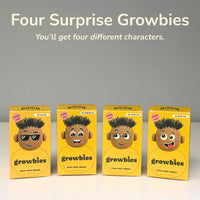 Four surprise Growbies — you'll get four different characters